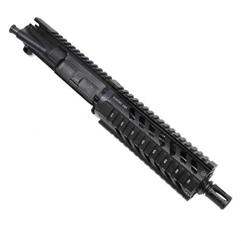 Ar 15 Pistol Upper With Carbine Length Quad Rail 5 56