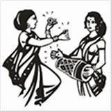 Sangeet Garba Musical Symbols sketch template