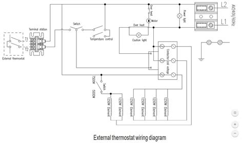 wiring diagram heating contactor