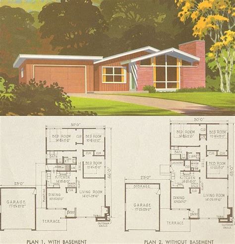 nps  ranch house plans ranch style house plans building plans house