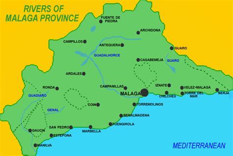 Rivers Of The Malaga Province Absolute Axarquia