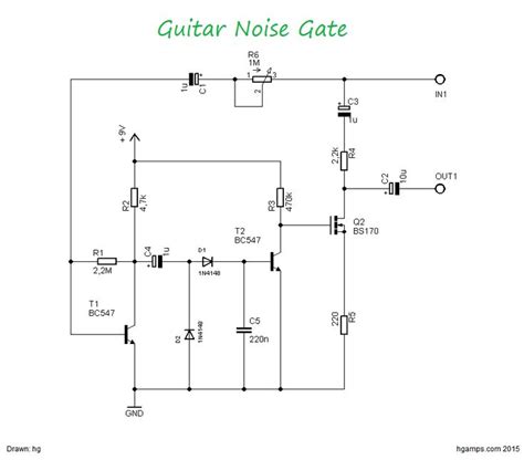 guitar distortion pedal circuits  schematics google search diy guitar pedal noise