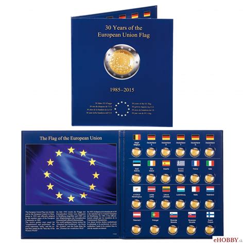 album na  euromince presso  rokov eu vlajky ehobbysk