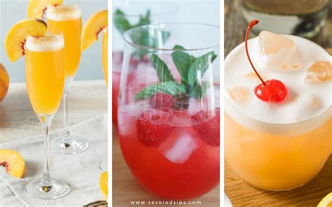 10 Easy Cocktails To Make For Happy Hour At Home Savored Sips