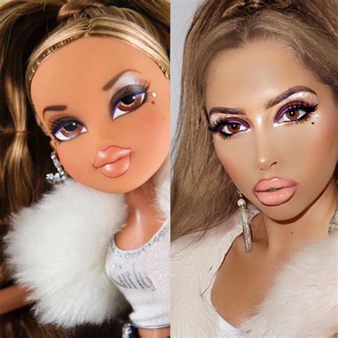 people  turning   human versions  bratz dolls  makeup