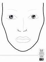 Maquiagem Croqui Rosto Makeup Charts Sobrancelhas Sobrancelha Maquiar Croquis Olhos Rostos Formatos Criar Sombrancelha Acessar Artigo Femininos sketch template