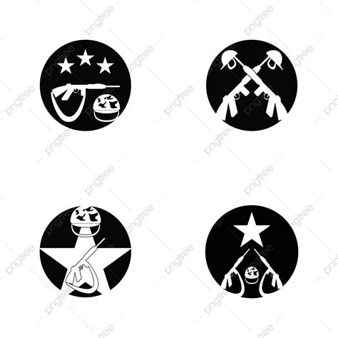 gun army military icon  symbol vector illustration symbol icons