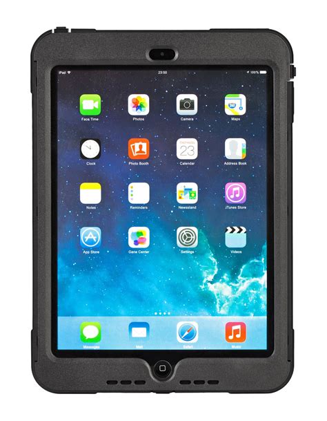 safeport rugged max case  integrated stand  ipad air  thdusz black tablet cases