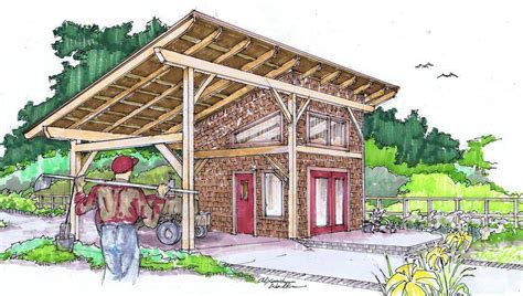 timber frame shed barn
