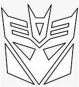 Decepticon Transformers Freebie Seekpng sketch template