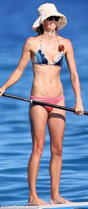Anna Rawson Shows Off Slender Physique On Holiday With Husband Ted