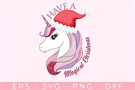christmas unicorn sublimation  svg graphic  admaioradesign