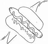 Coloring Dog Hot Mustard sketch template