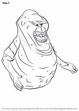 Slimer Ghostbusters Drawingtutorials101 sketch template