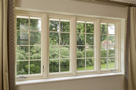 marvins ultimate outswing casement window  french vanilla finish learn  brownblinds