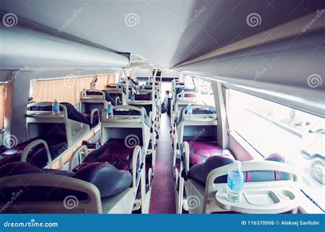 interior  sleeper bus editorial photo image  hampi