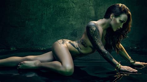 exotic nude beauty artistic photo of a beautiful tattooed girl hd wallpaper 1920x1080 nude