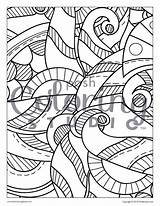 Coloring Angles Pages Posh Abstract Studio Adult sketch template