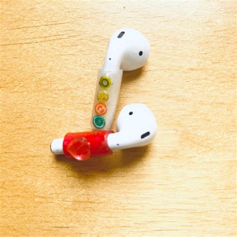 airpods jewelry customizable wearable tech gift unisex ear etsy