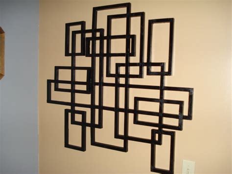 Overlapping Rectangles Frames On Wall Wall Gallery Rectangles