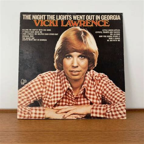 vicki lawrence night lights went out georgia 1973 lp vinyl album bell