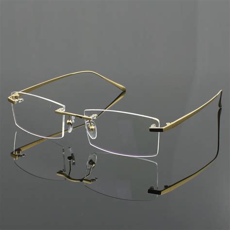 Rimless Titanium Glasses