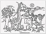 Zoo Coloring Pages Cartoon Animals Getcolorings Printable Pa sketch template
