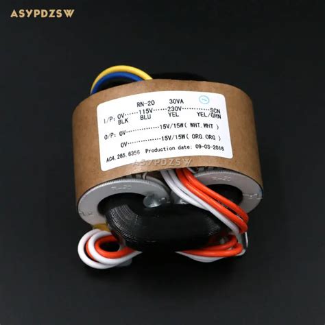va dual   type transformer  shielded wire output  vv