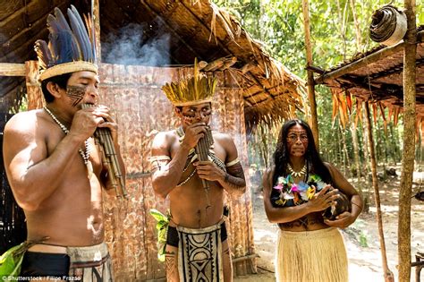 uncontacted amazon tribe revealed for the first time in stunning drone