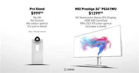 display manufacturer msi australia mocks apples  pro stand  mac observer