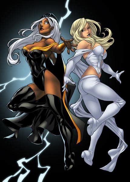 Storm And Emma Frost Vs Ms Marvel And She Hulk Battles