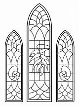 Vitrais Tudodesenhos Igreja Passar sketch template