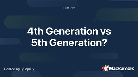 generation   generation macrumors forums