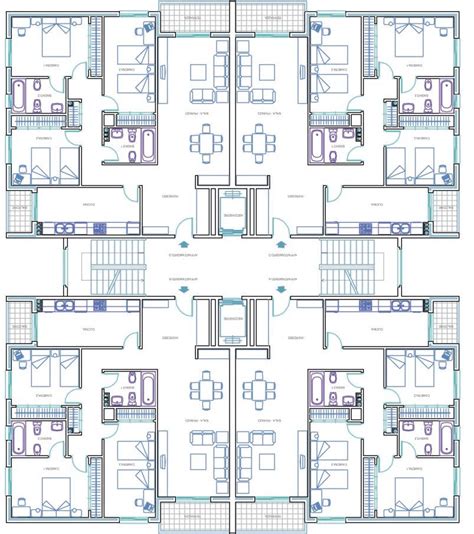 plan archi  residentielle  plan maison architecte cours btp