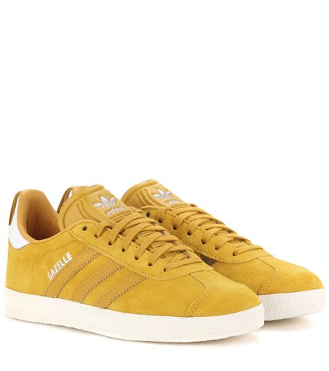 gazelle yellow suede sneakers sneakers adidas gazelle adidas