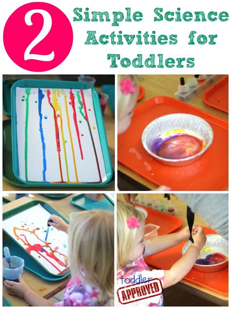 toddler approved  simple science activities  toddlers