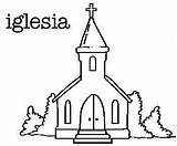 Iglesia Colorear Para Coloring Childrencoloring Colorful Pages sketch template
