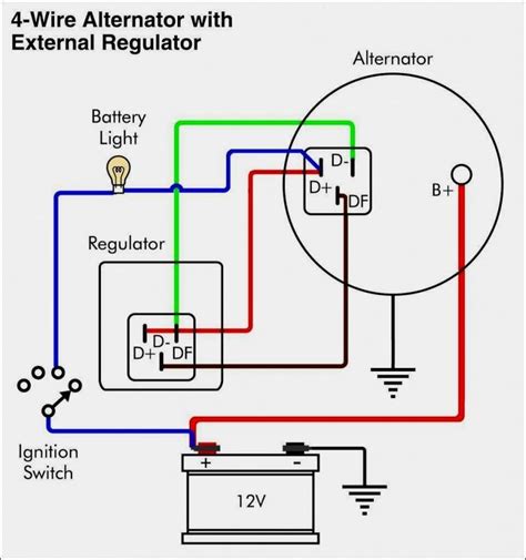 gm external regulator alternator wiring pitbull motorcycle lifts immediately