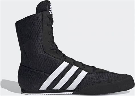 adidas boksschoenen box hog  extra lange tong zwart wit schoenennl