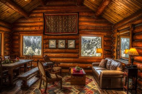 rustic log cabin decorating pioneer thinking