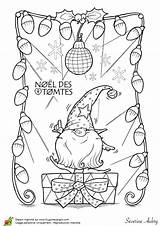 Lutins Tomtes Suedois Lutin Hugolescargot Swedish Gnome Noel Besuchen Choisir Colorier sketch template