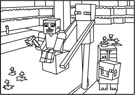 minecraft  kids minecraft kids coloring pages