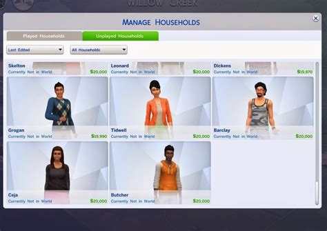 my sims 4 blog reduced townie generating by shimrod101 sims 4 blog