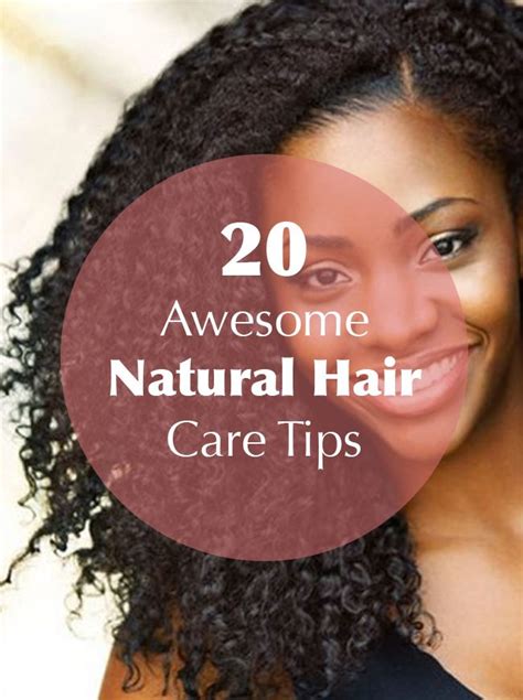20 Best Natural Hair Care Tips The Hair Essentials Hair Care Tips