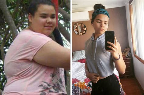obese teenager loses 10st naturally this is how daily star