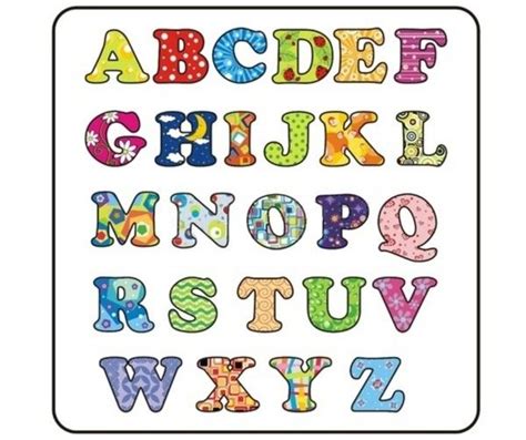alphabet motifs colores  alphabet letters design alphabet