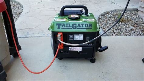 tailgator generator review   portable gas powered generator