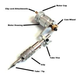 rotary tattoo machine parts diagram pencilartdrawingslipsstepbystep