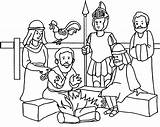 Colorare Disegni Bibbia Cornelius Vangelo Bambini Giochi Pietro Meglio Gesù Persone Religiocando Religione sketch template