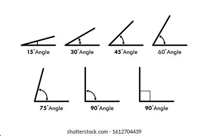 degree angle images stock  vectors shutterstock